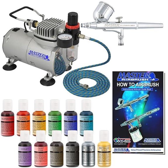 Master Airbrush Cake Decorating Kit with Compressor