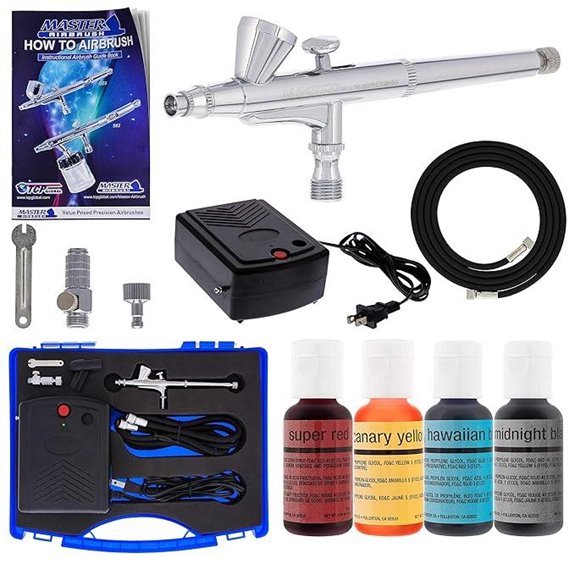 Master Airbrush Cake Decorating Kit with Compressor
