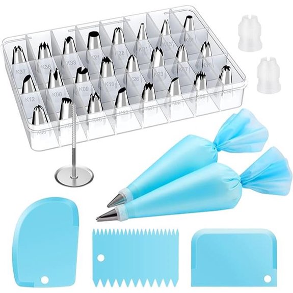 Kootek 32-Piece Piping Tips and Bags Set