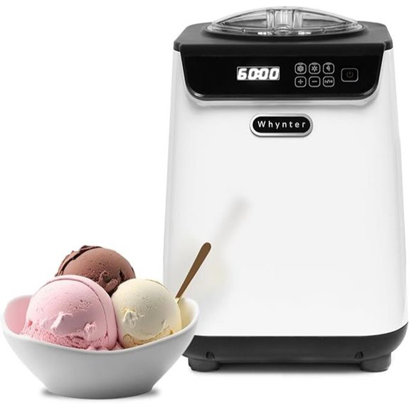 Whynter Ice Cream Maker with Compressor and LCD