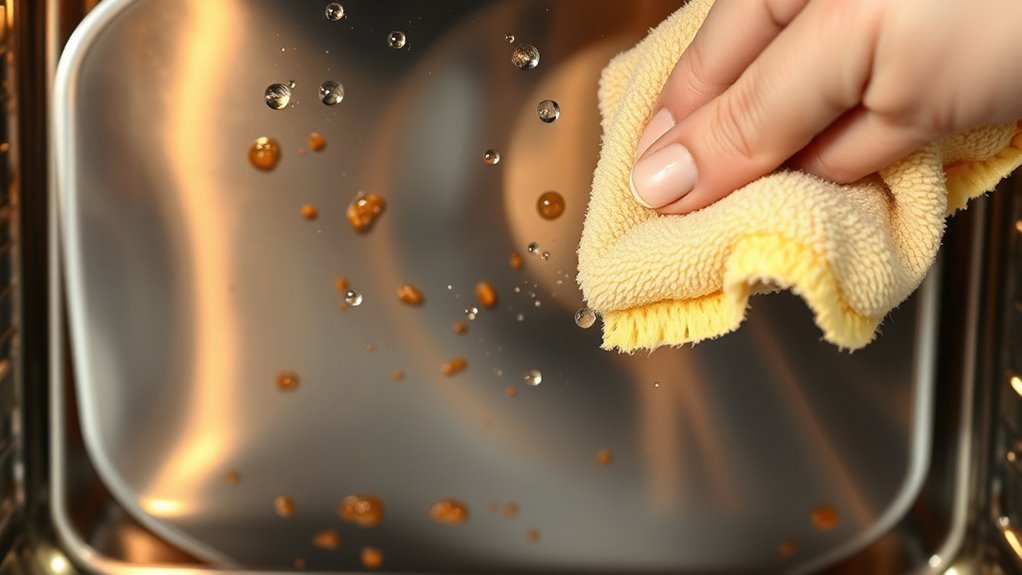 consistent cleaning prevents buildup