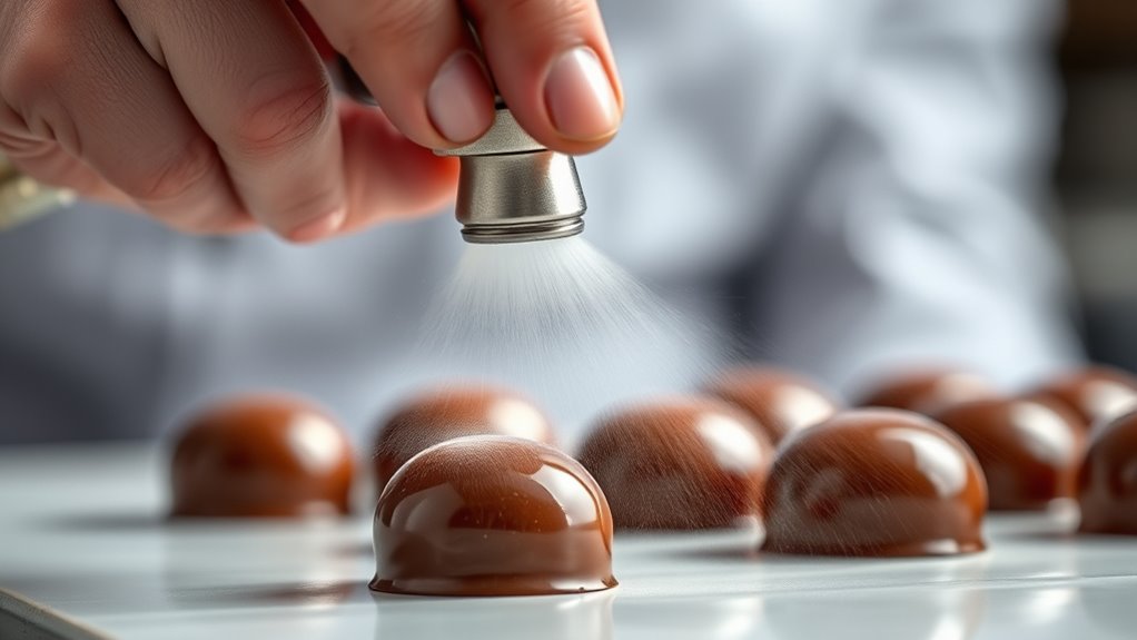 consistent controlled spray technique