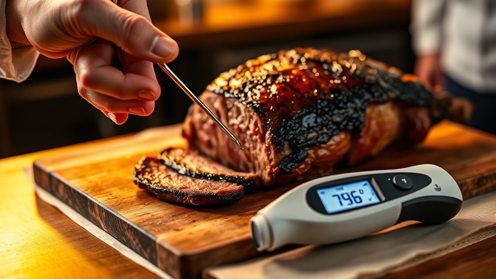 continuous internal food temperature monitoring