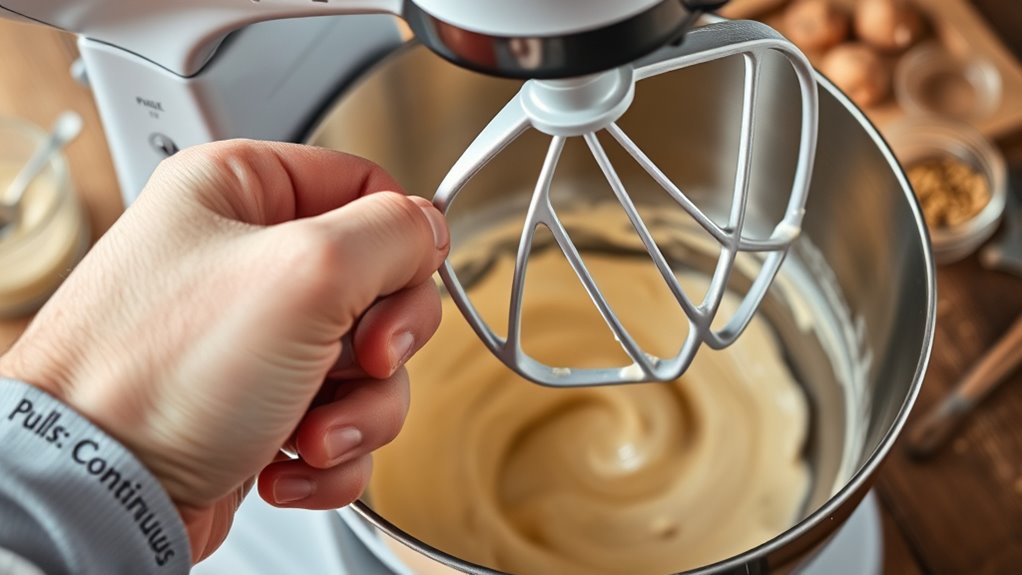 control mixing for perfect batter