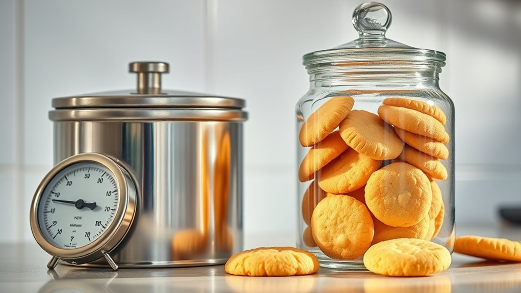 control moisture for fresh cookies