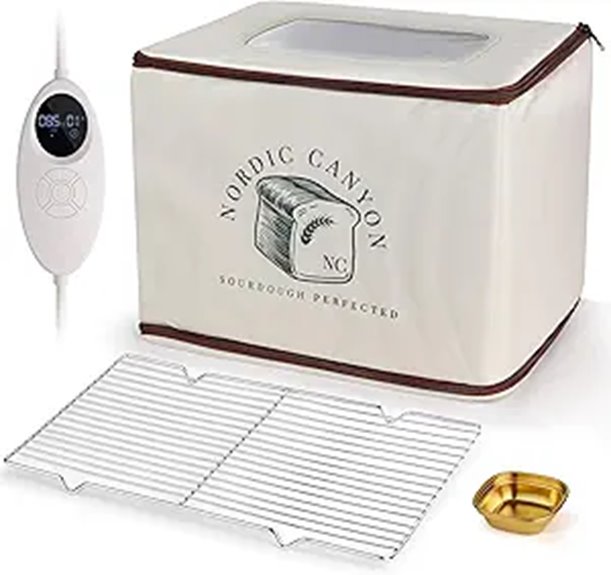 Bread Proofing Box with Temperature & Timer