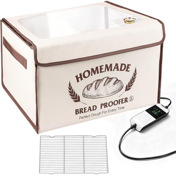 Bread Proofing Box with Temperature & Timer