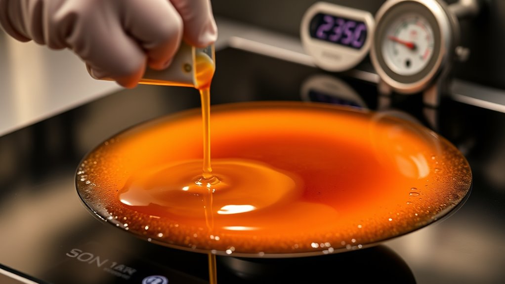 controlling sugar temperature shifts