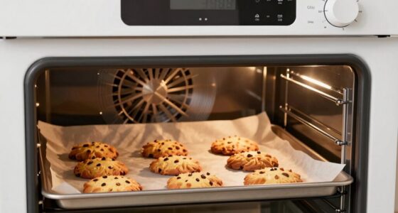 convection fans affect browning