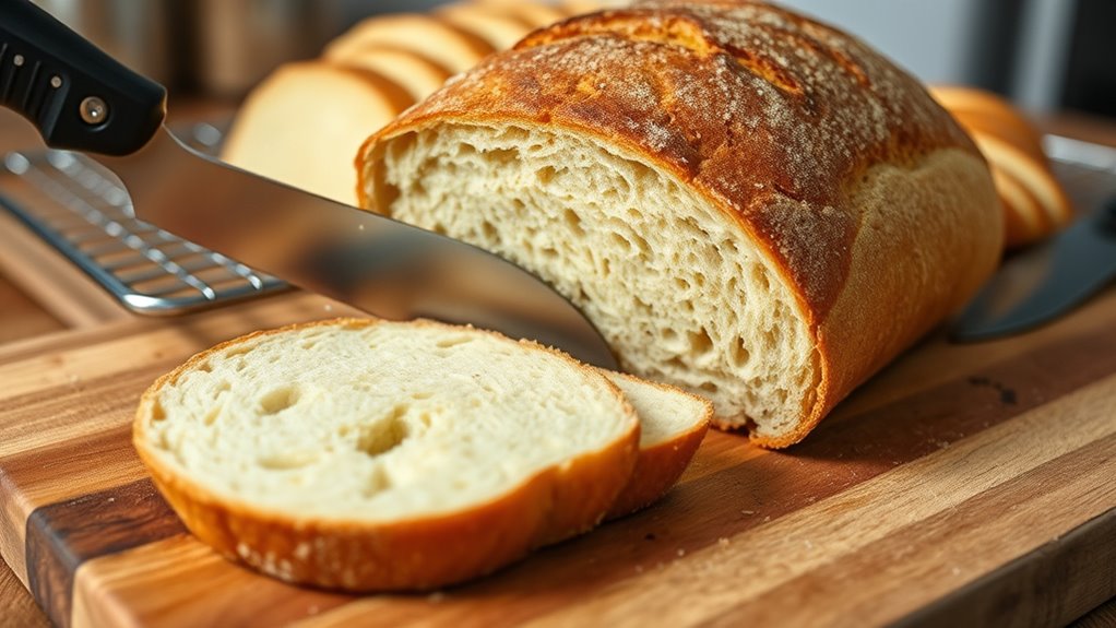 cool bread before slicing