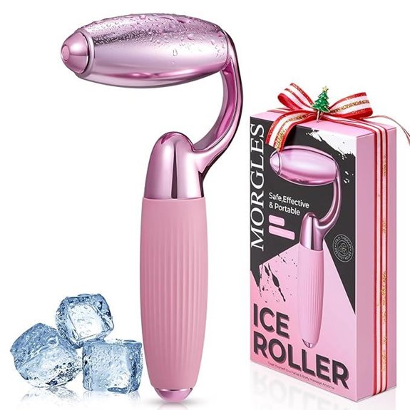MORGLES Face Ice Roller for Puffiness and Skin Tightening