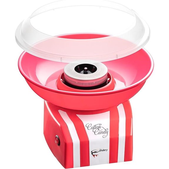 Candery Cotton Candy Machine with Cones & Scooper
