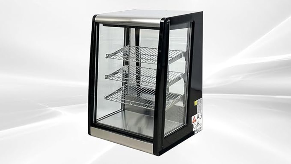countertop bakery refrigerator showcase