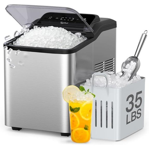 Typhur Countertop Nugget Ice Maker with Cleaners