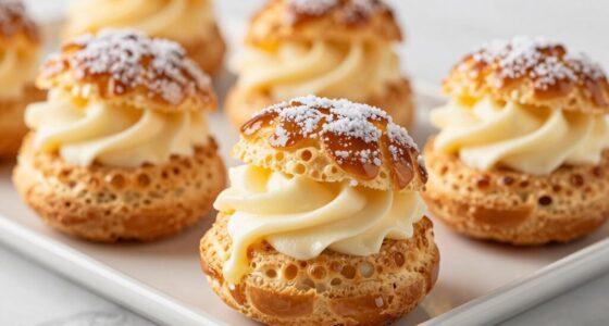 cream desserts room temperature safety