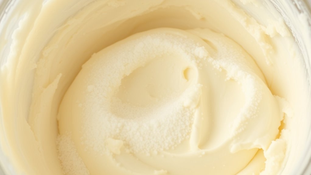 creaming butter and sugar