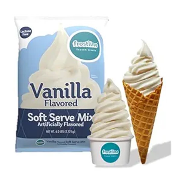 Frostline Vanilla Soft Serve Ice Cream Mix