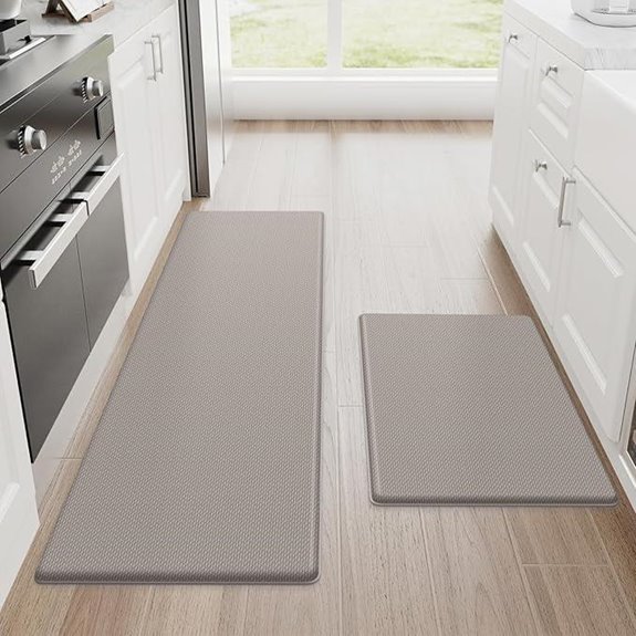 StepRite Kitchen Mats Set Cushioned Anti-Fatigue Rugs
