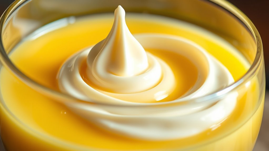 custard and cream preparation