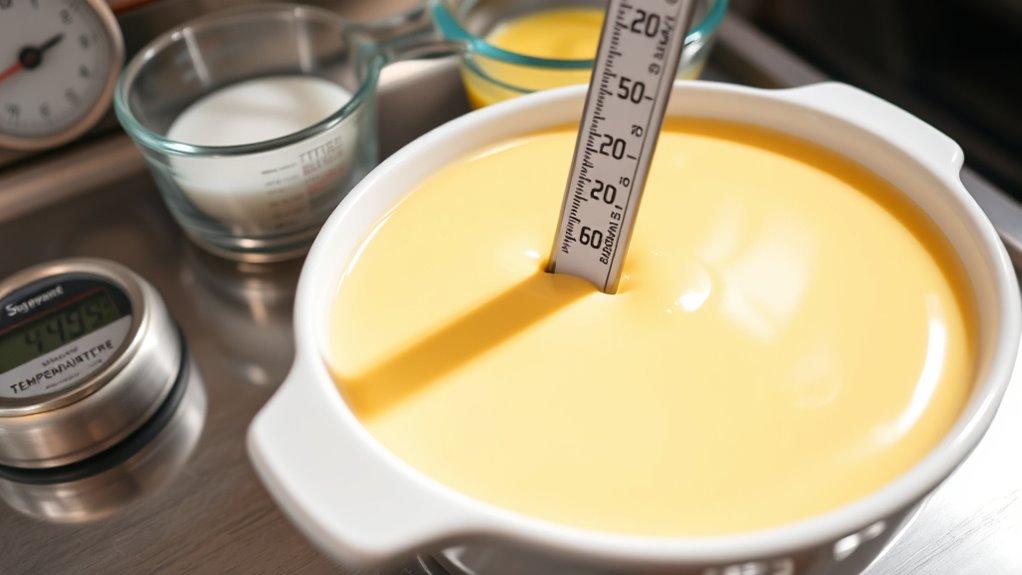 custard storage safety guidelines