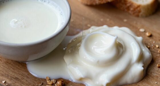 dairy affects bread texture