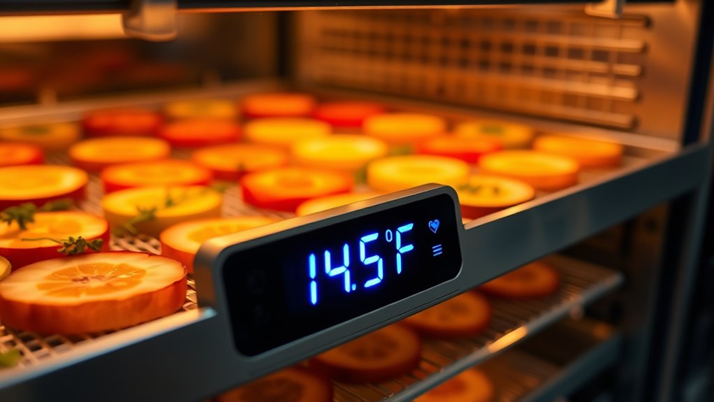 dehydrator temperature calibration variability