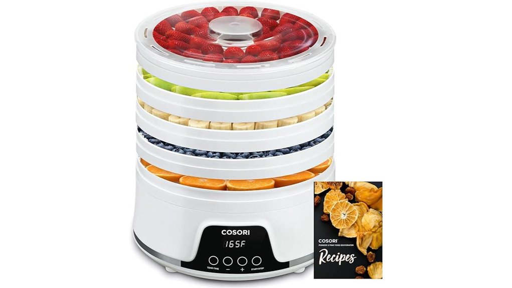 dehydrator with trays