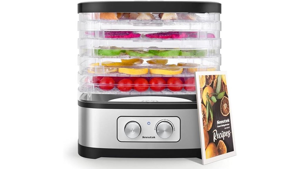 dehydrator with trays book