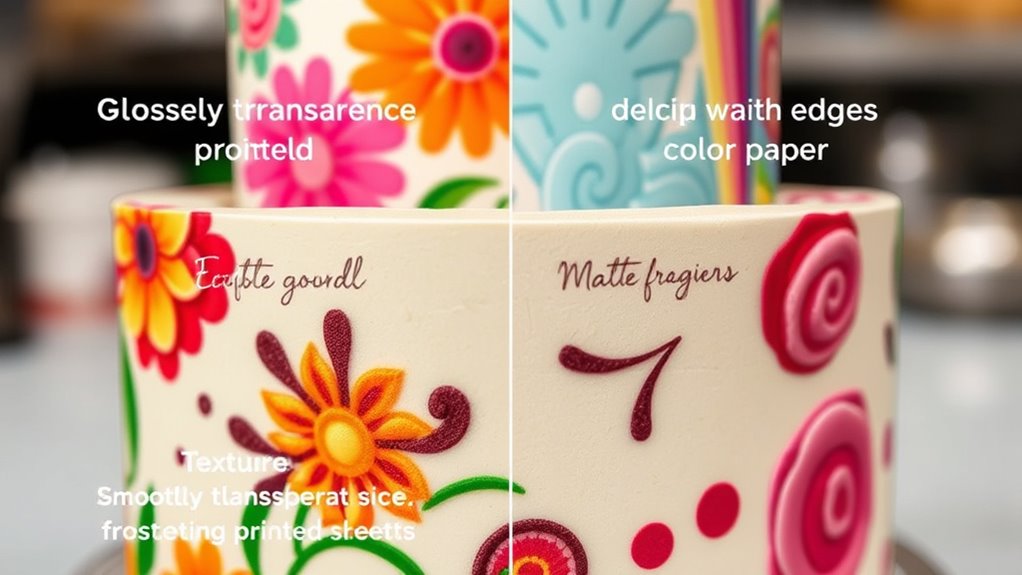 delicate lightweight edible designs