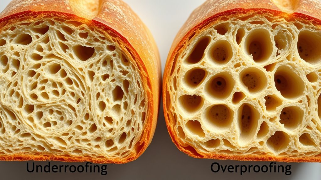 dense tight crumb structure