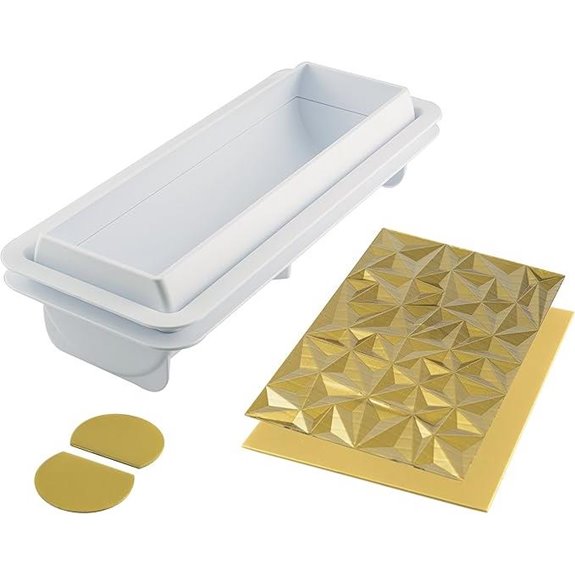 Silikomart Diamond Buche Silicone Baking Set