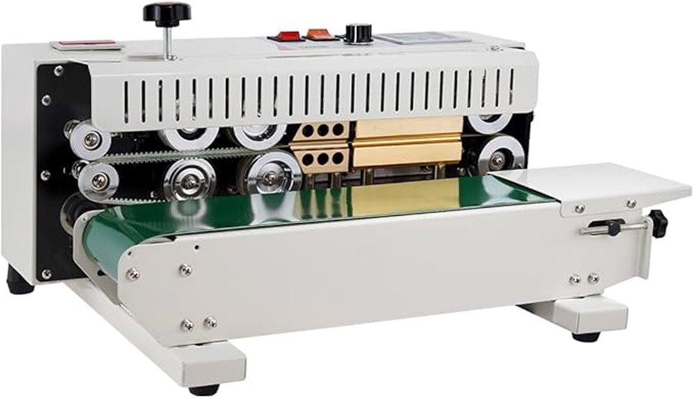 digital bag sealer temperature control