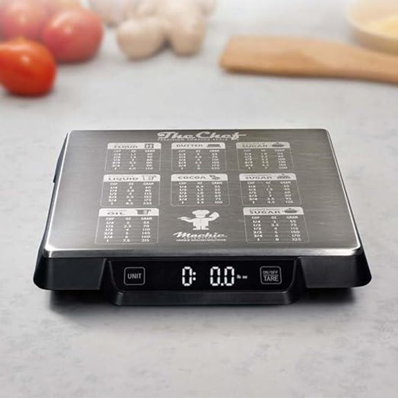 Heavy Duty Digital Kitchen Scale with Baking Conversions