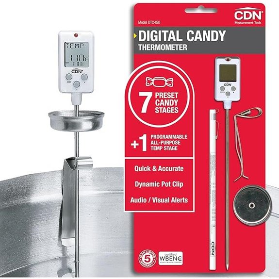 CDN Digital Candy Thermometer with Alerts