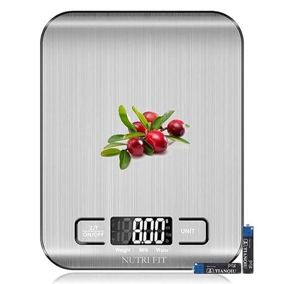 Nutri Fit Digital Kitchen Food Scale (11lb Max)