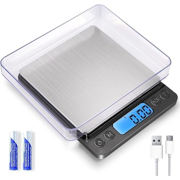 MEIYA Digital Gram Scale with Tare and USB