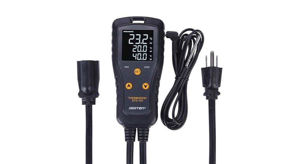 digital heating cooling controller