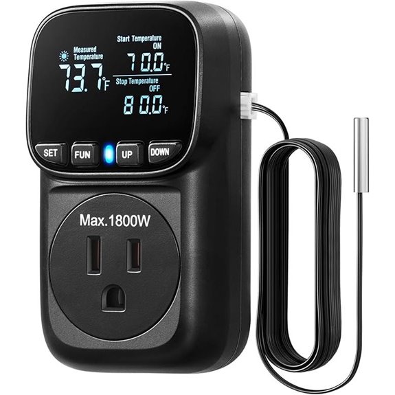 DEWENWILS Digital Thermostat Controller for Heating