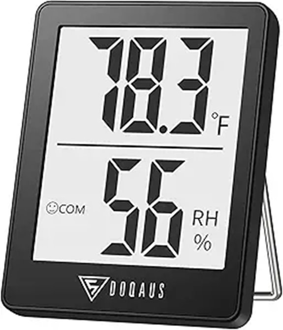 DOQAUS Digital Hygrometer and Indoor Thermometer