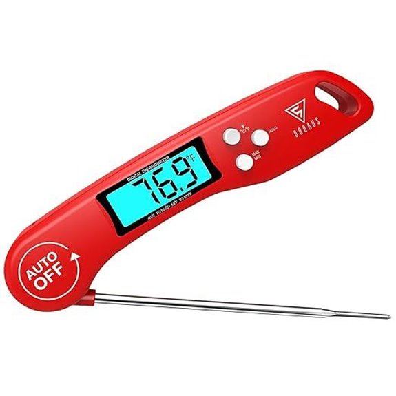 DOQAUS Digital Meat Thermometer with Backlit Display