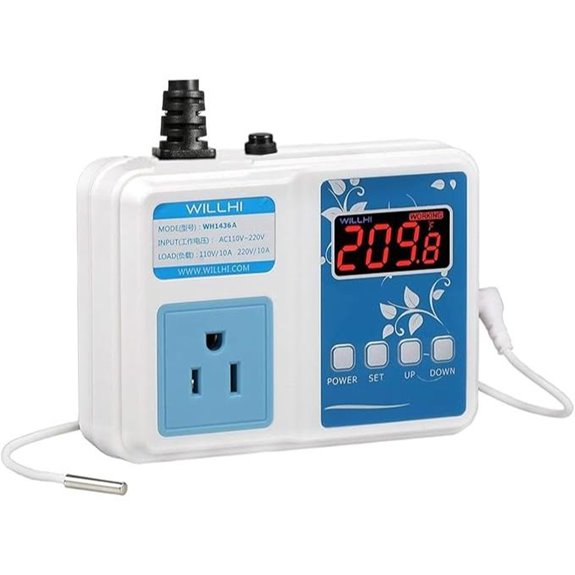 Digital Temperature Controller with NTC Sensor