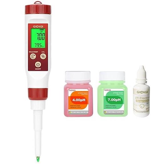 Digital pH Meter for Food and Water Testing