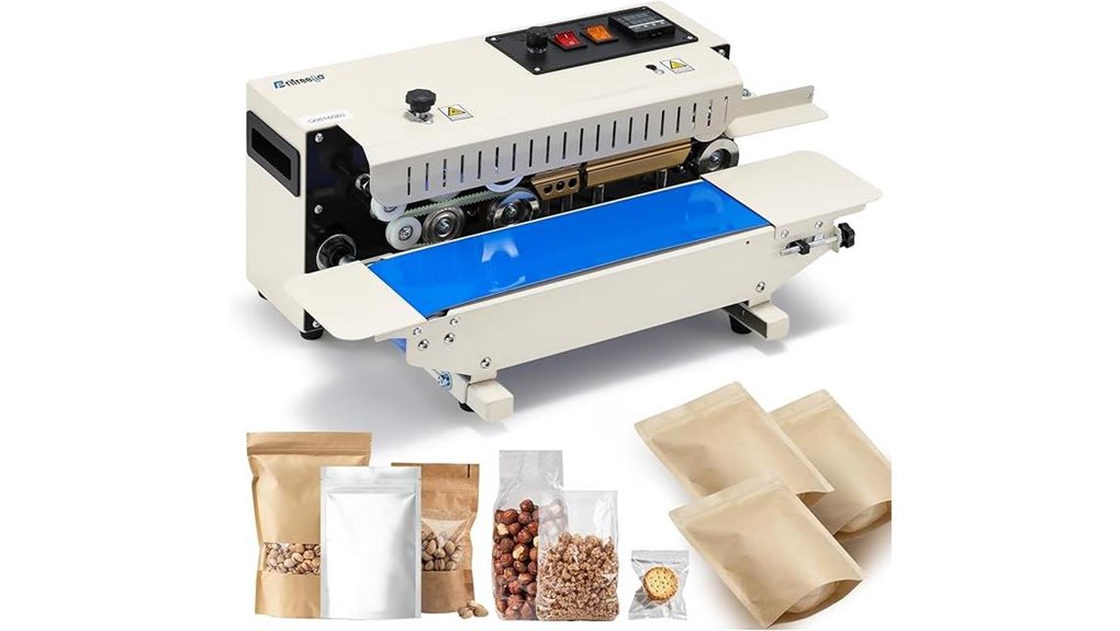 digital temperature control sealer