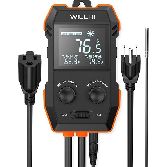 WH2408 Digital Temperature Controller 10A 1200W