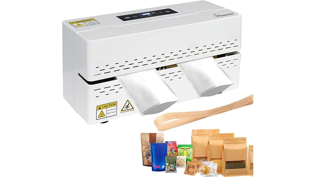 digital temperature plastic sealer