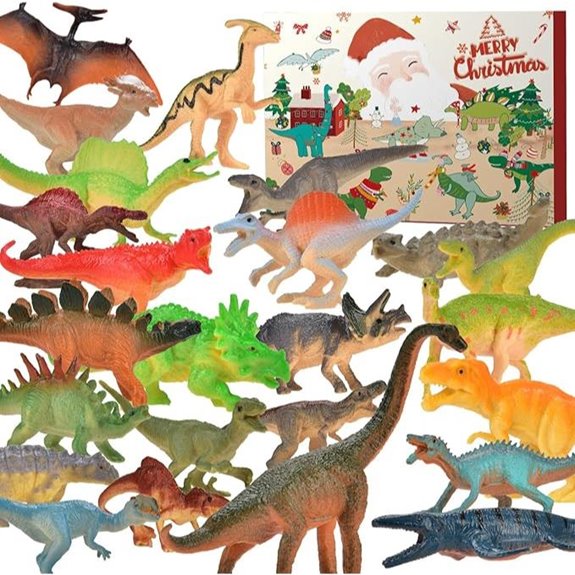 Dinosaur Advent Calendar for Kids (24 Days)