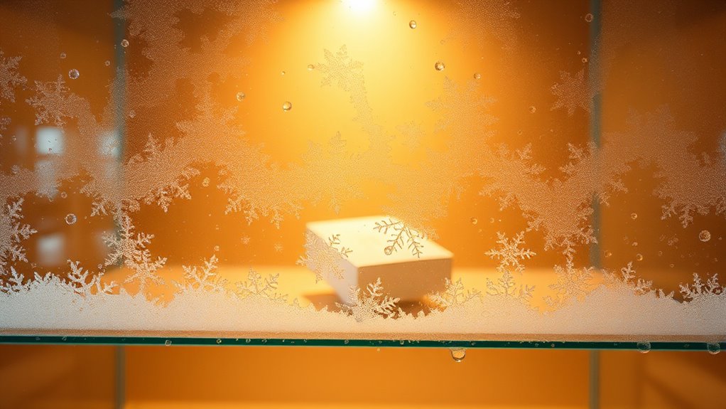 display case humidity fluctuations