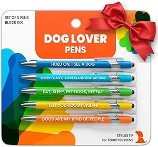 dog lover pen gift