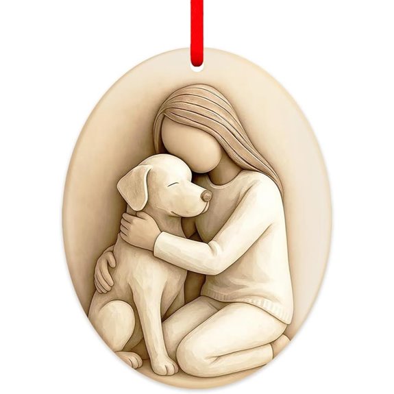 dog memorial christmas ornament
