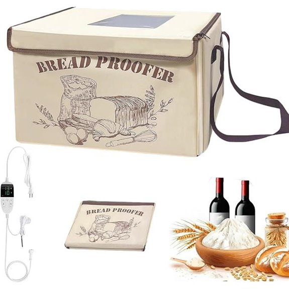 Folding Dough Proofer Box with Temperature & Timer